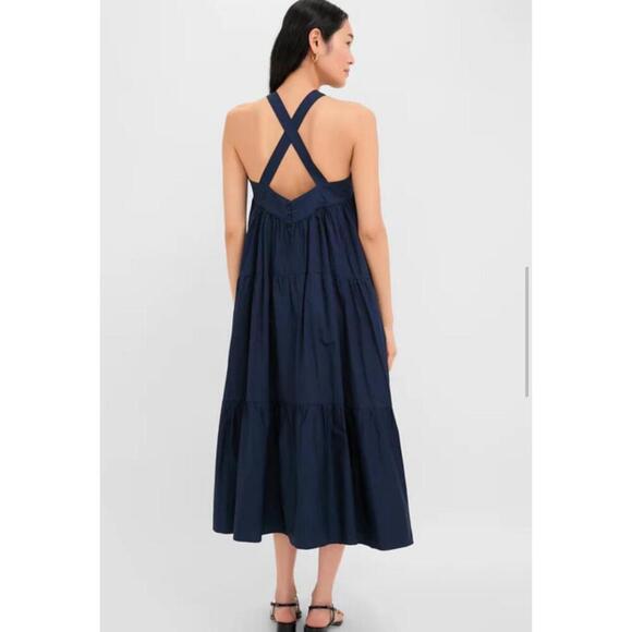 En Saison Navy Irene Maxi Dress NWT Extra Small XS Tuckernuck Sold Out - Picture 5 of 7